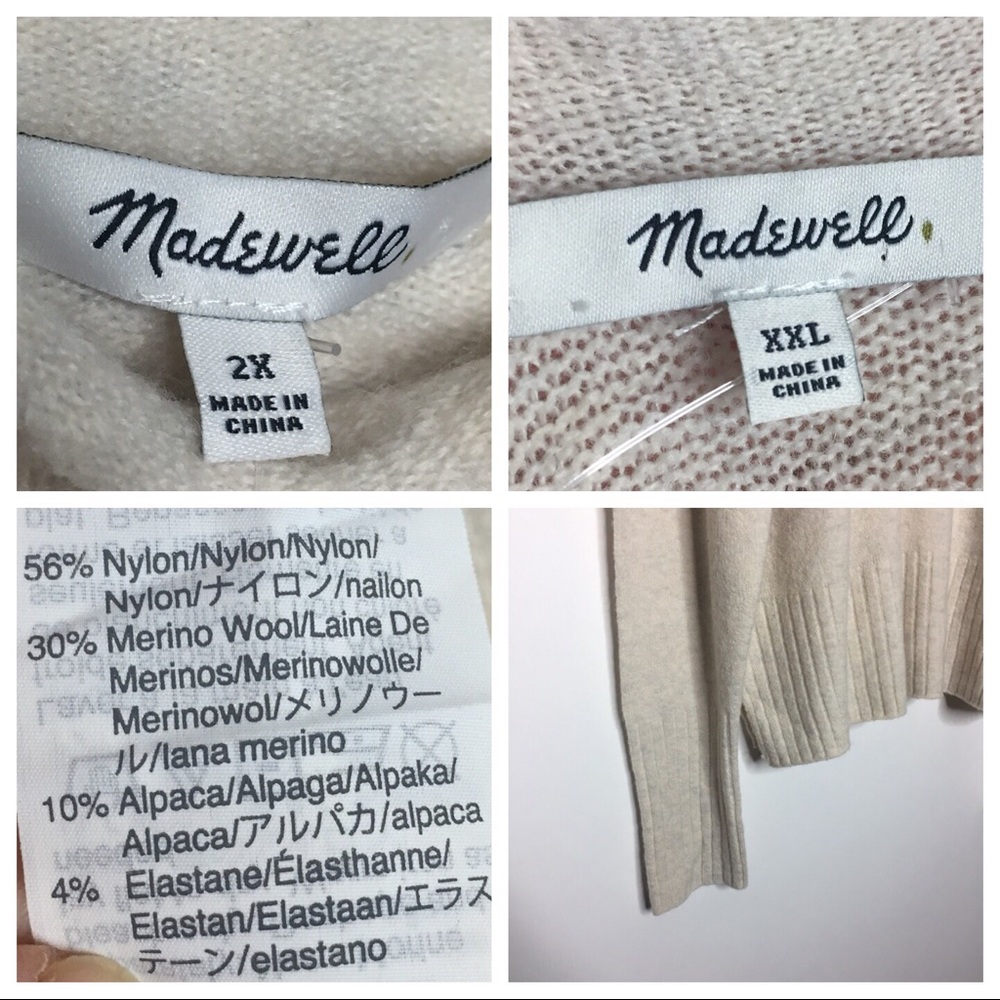 Madewell Inland Turtleneck Sweater In Coziest Yarn - Picture 4 of 8